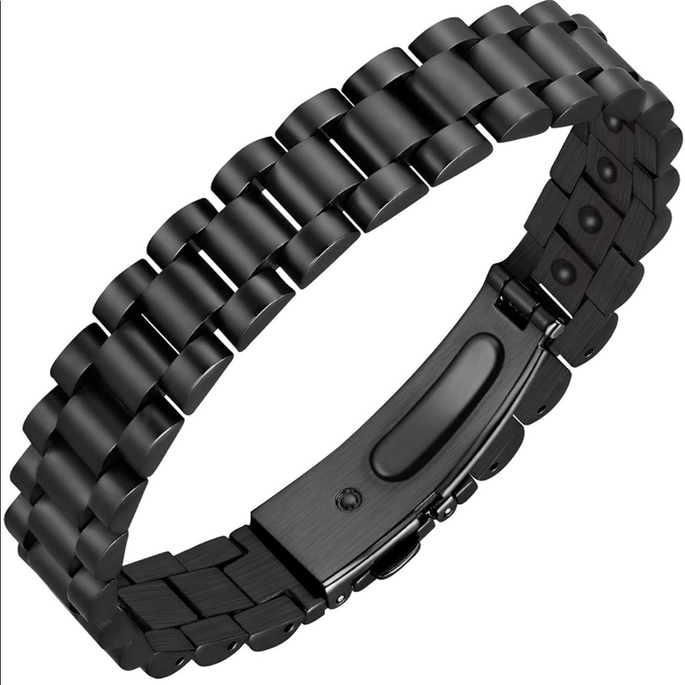 Mens Titanium Magnetic Therapy Bracelet (Brand New)